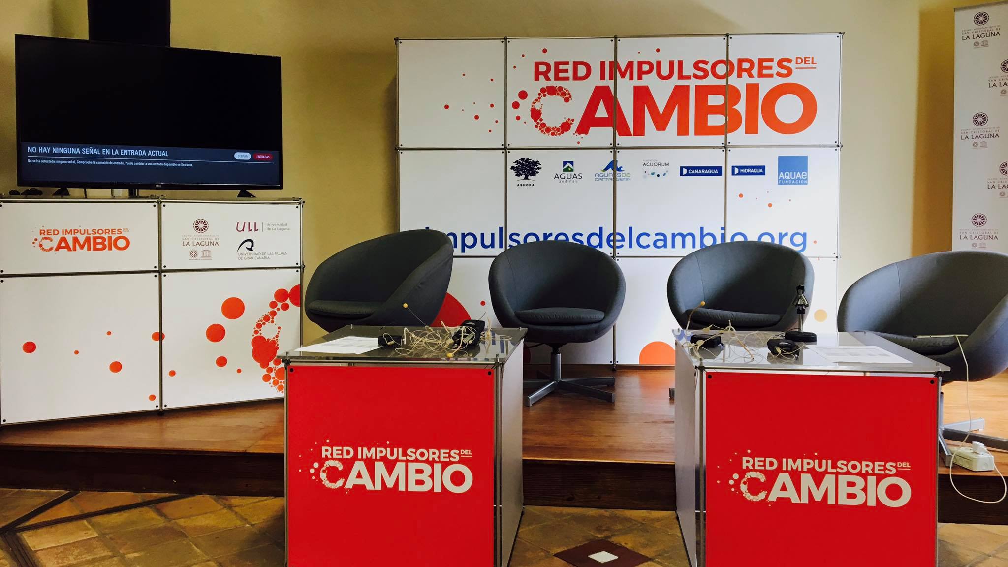 Stand producido a medida por Click Comunicación