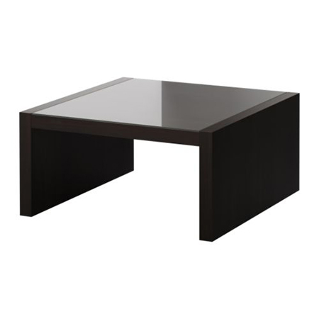 Alquiler de mesa baja negra (Expedit)